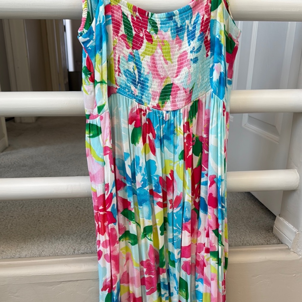 ❄️ Old Navy Colorful Floral Sundress - Picture 6 of 7